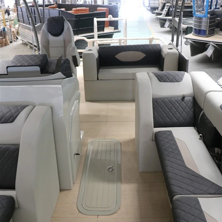 Aluminium Weld Pontoon Boat suppliers